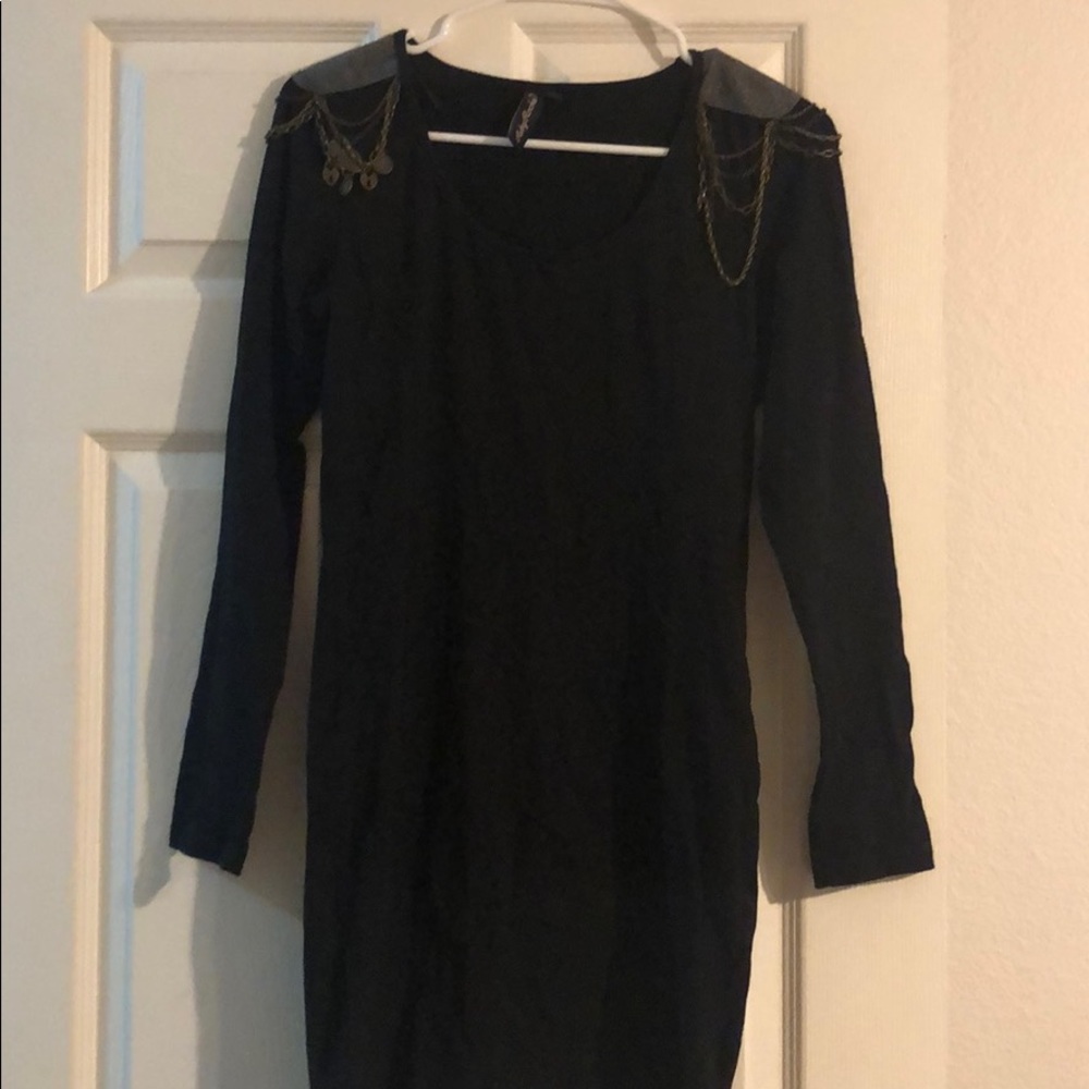 Black long sleeves Dress